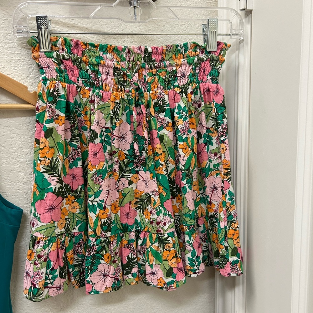 Copper‎ Key Floral Print Women's Skirt